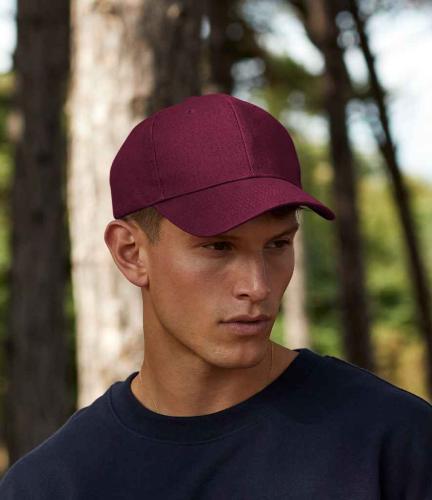 Beechfield Pro-Style Heavy Brushed Cotton Cap - BUR - ONE